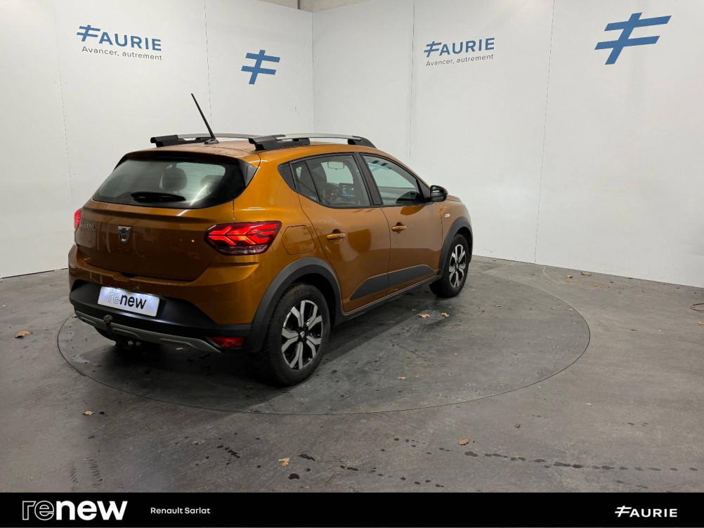 Acheter Dacia Sandero Sandero TCe 90 - 22 Stepway Confort 5p occasion dans les concessions du Groupe Faurie