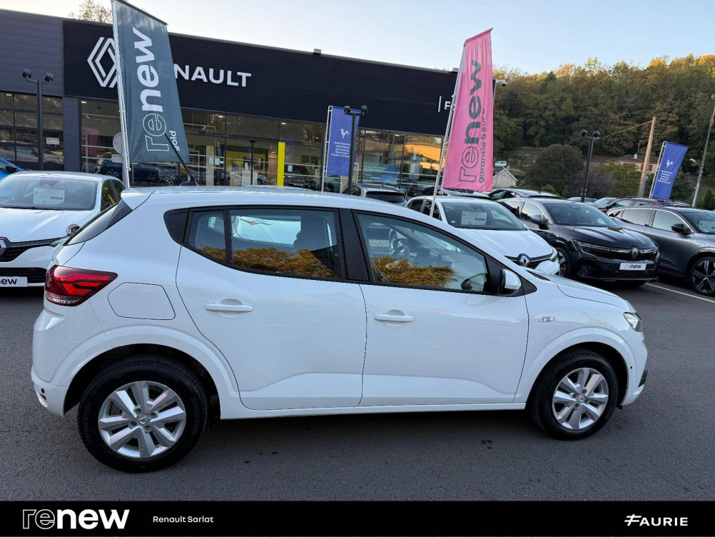 Acheter Dacia Sandero Sandero TCe 90 - 22 Confort 5p occasion dans les concessions du Groupe Faurie