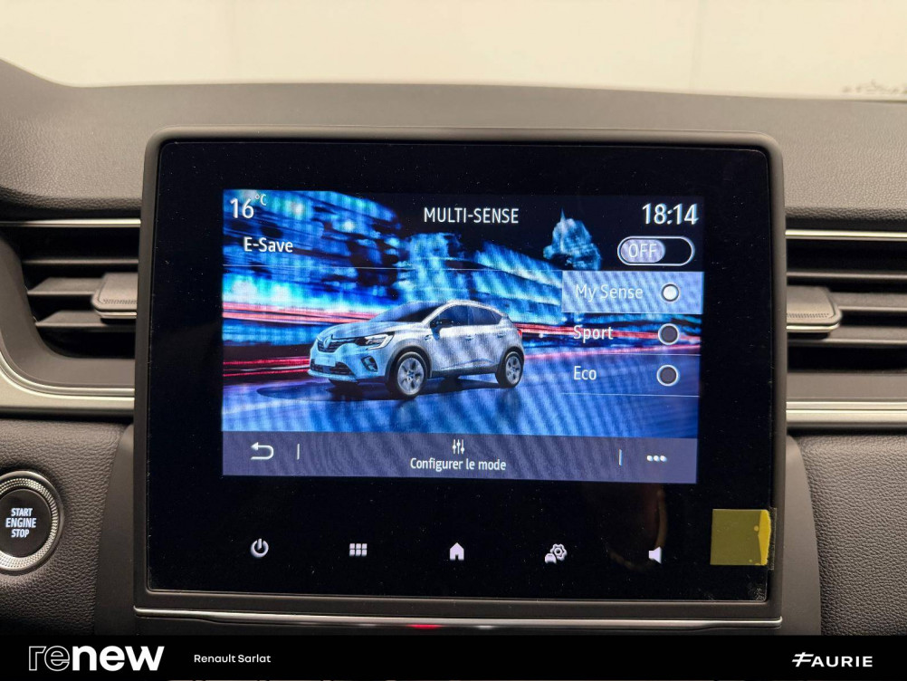 Acheter Renault Captur 2 Captur E-Tech full hybrid 145 Techno 5p occasion dans les concessions du Groupe Faurie