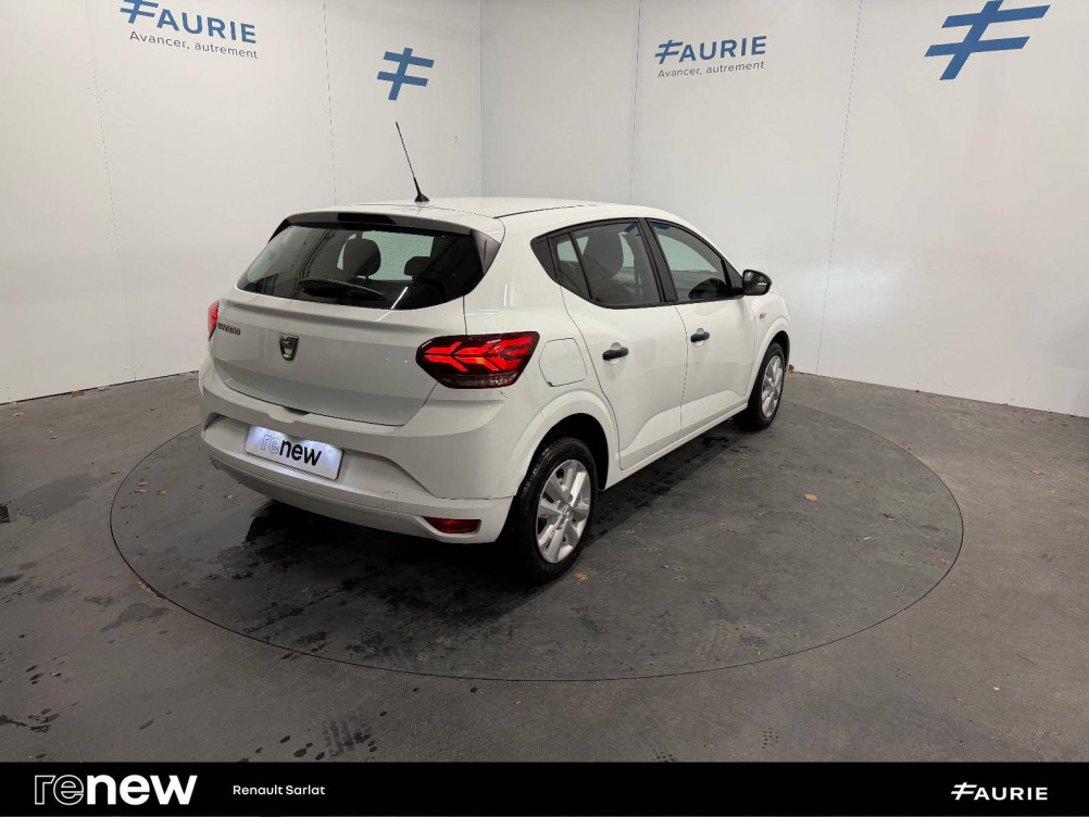 Acheter Dacia Sandero Sandero ECO-G 100 - 22 Essentiel 5p occasion dans les concessions du Groupe Faurie