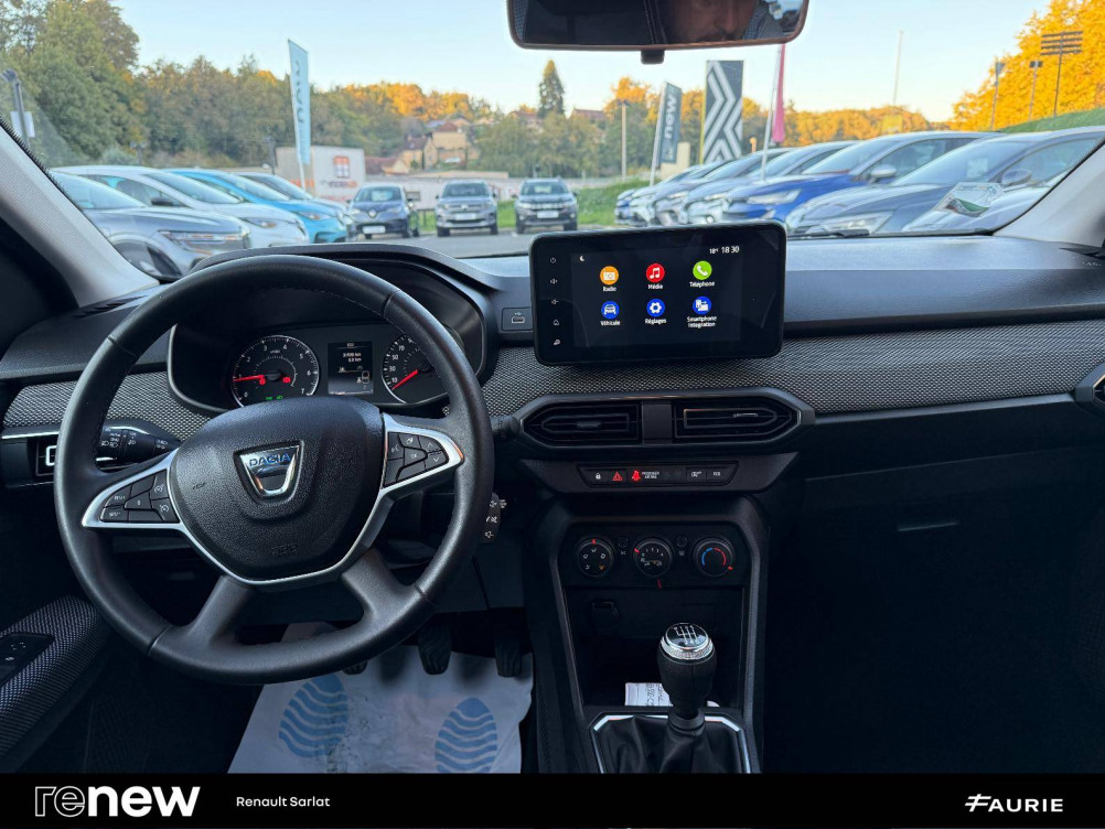 Acheter Dacia Sandero Sandero TCe 90 - 22 Confort 5p occasion dans les concessions du Groupe Faurie