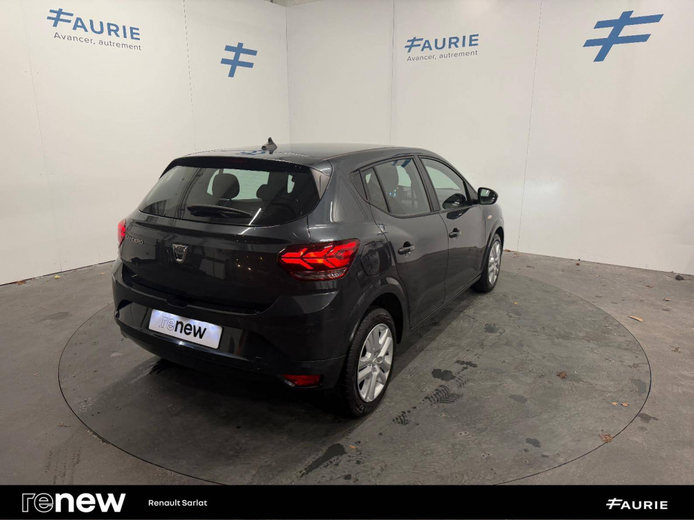 Acheter Dacia Sandero Sandero SCe 65 Confort 5p occasion dans les concessions du Groupe Faurie