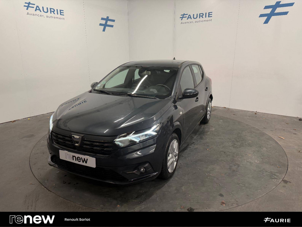 Acheter Dacia Sandero Sandero SCe 65 Confort 5p occasion dans les concessions du Groupe Faurie