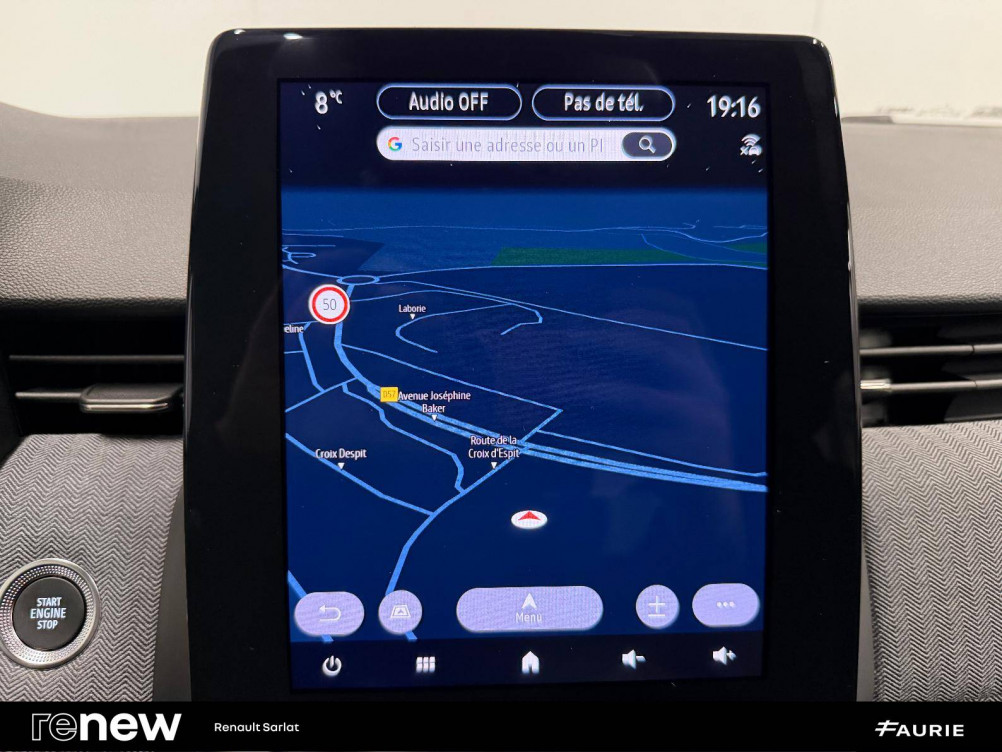 Acheter Renault Clio 5 Clio E-Tech full hybrid 145 ch GSR2 Techno 5p occasion dans les concessions du Groupe Faurie