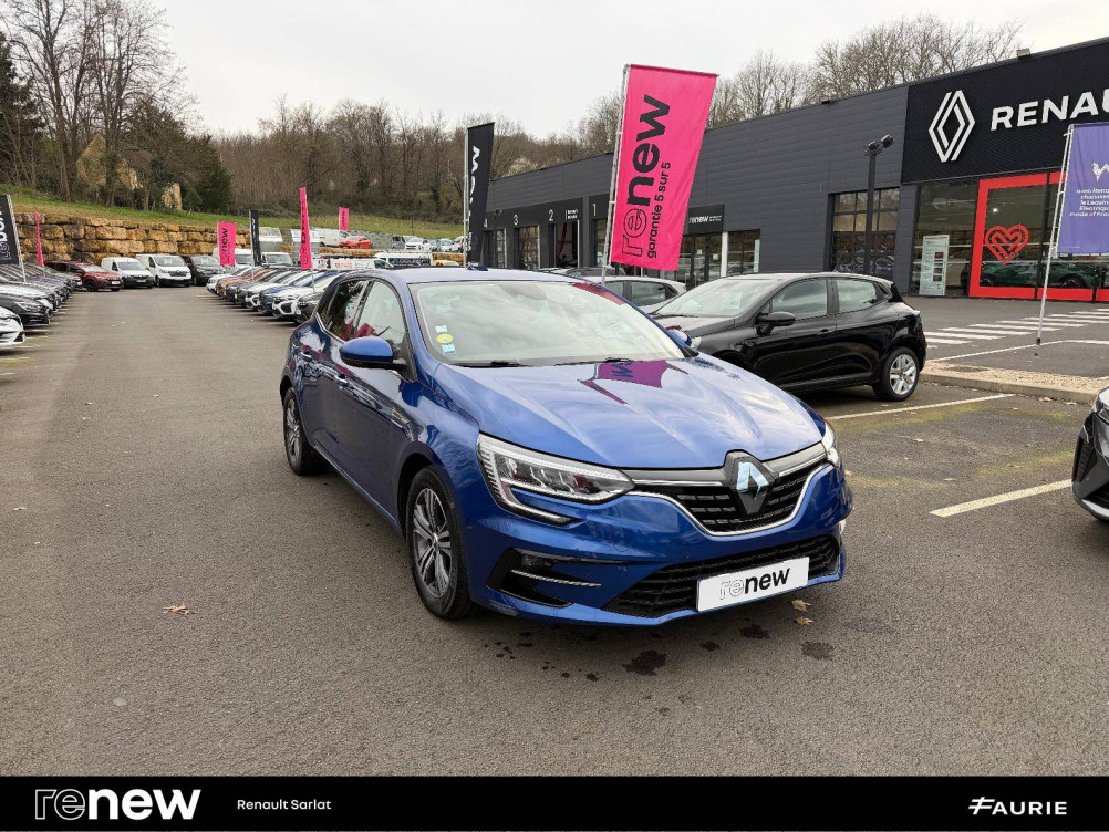 Acheter Renault Megane 4 Mégane IV Berline Blue dCi 115 EDC - 21B Intens 5p occasion dans les concessions du Groupe Faurie