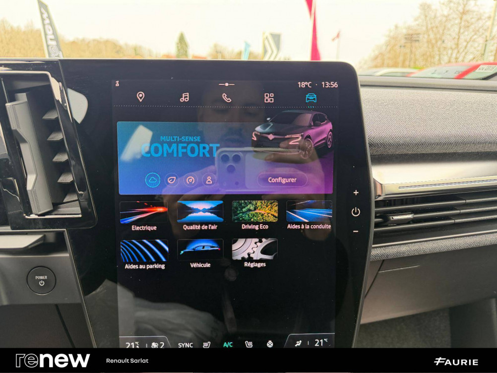 Acheter Renault Megane E-Tech Megane E-Tech EV60 220 ch super charge Techno 5p occasion dans les concessions du Groupe Faurie