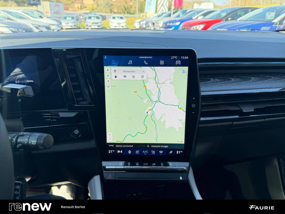 Acheter Renault Espace 6 Espace E-Tech full hybrid 200 GSR2 Iconic 5p occasion dans les concessions du Groupe Faurie