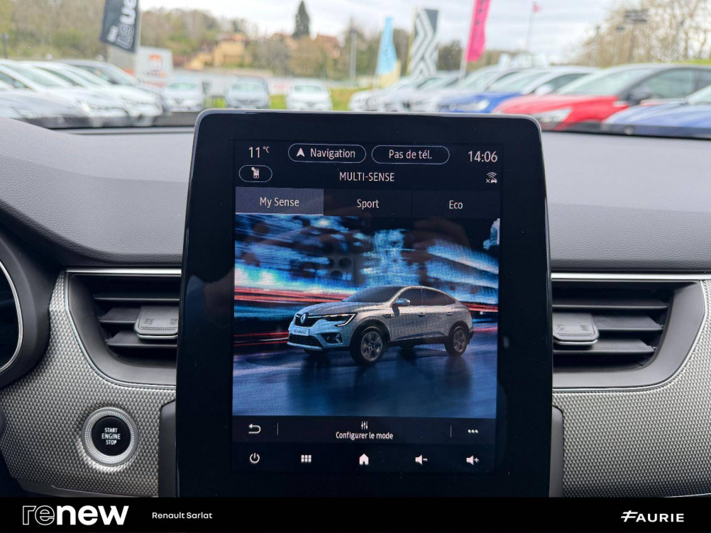 Acheter Renault Arkana Arkana mild hybrid 140 EDC FAP - 22 Techno 5p occasion dans les concessions du Groupe Faurie