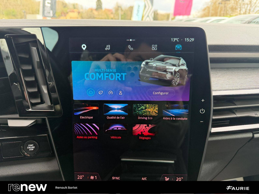Acheter Renault Austral Austral E-Tech hybrid 200 Techno 5p occasion dans les concessions du Groupe Faurie