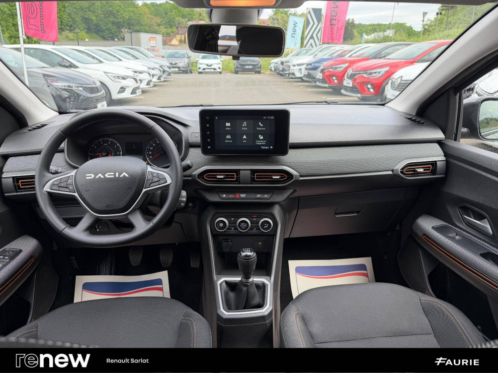 Acheter Dacia Sandero Sandero TCe 110 Stepway Expression + 5p occasion dans les concessions du Groupe Faurie