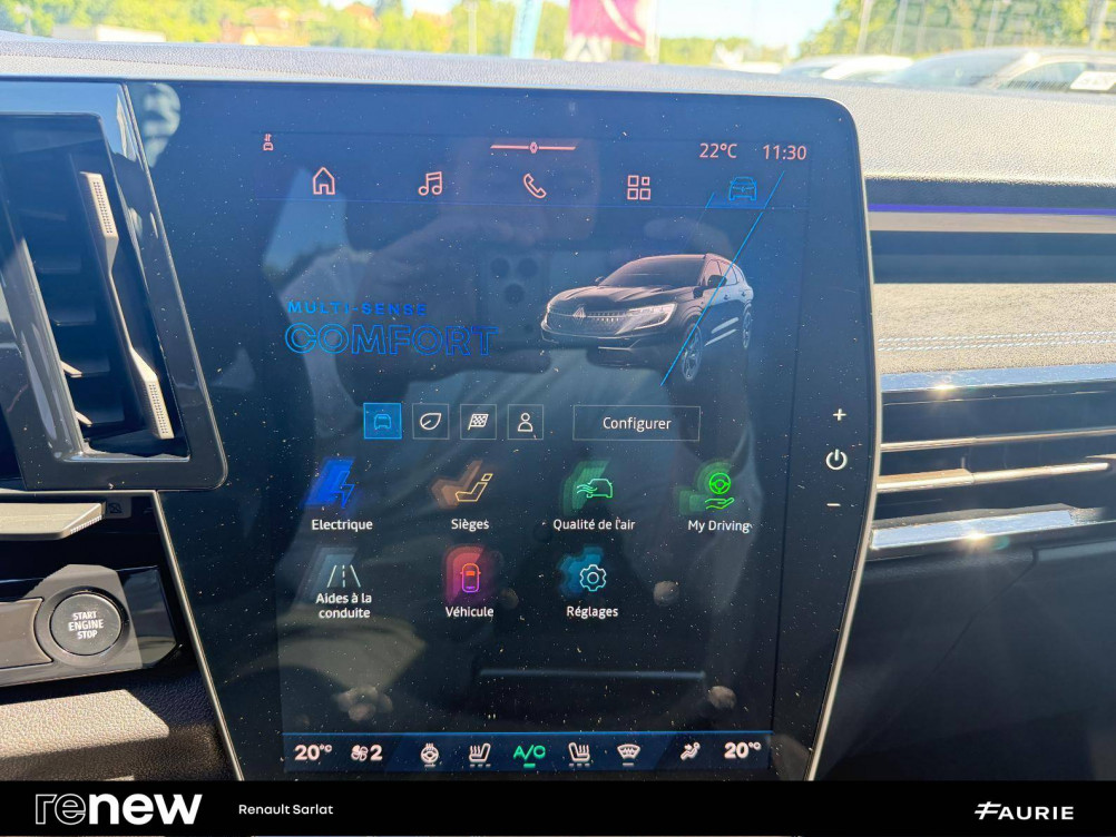 Acheter Renault Espace 6 Espace E-Tech full hybrid 200 GSR2 esprit Alpine 5p occasion dans les concessions du Groupe Faurie