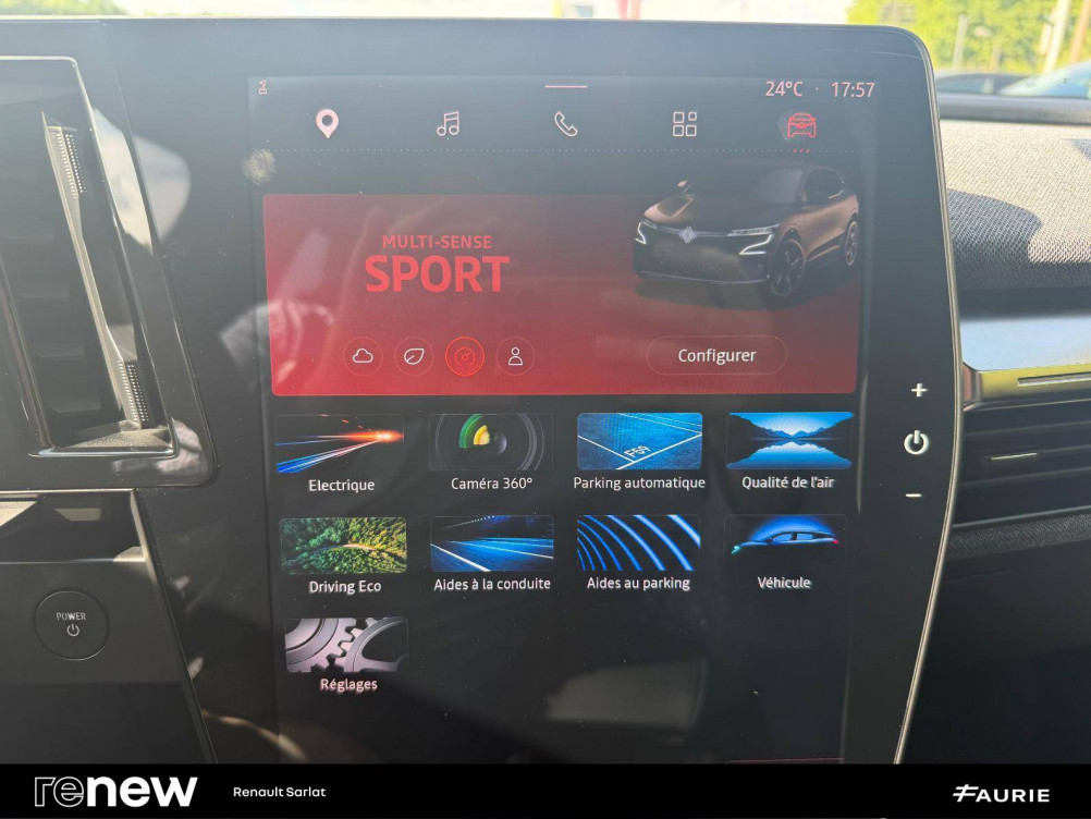 Acheter Renault Megane E-Tech Megane E-Tech EV60 220 ch super charge Techno 5p occasion dans les concessions du Groupe Faurie