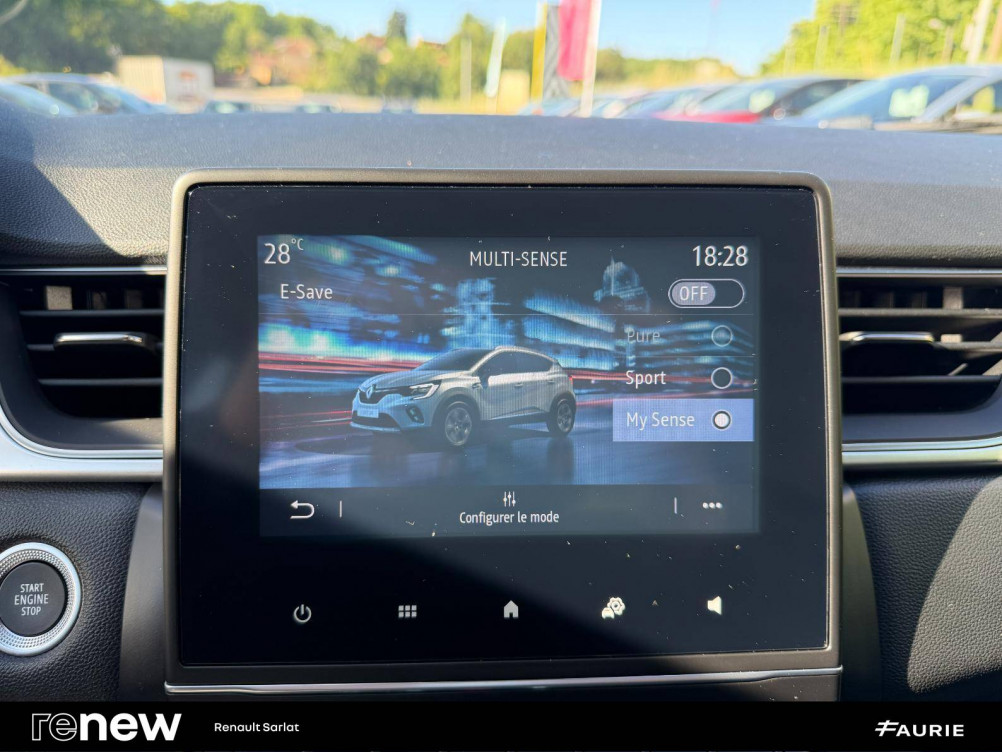 Acheter Renault Captur 2 Captur E-Tech hybride rechargeable 160 Techno 5p occasion dans les concessions du Groupe Faurie