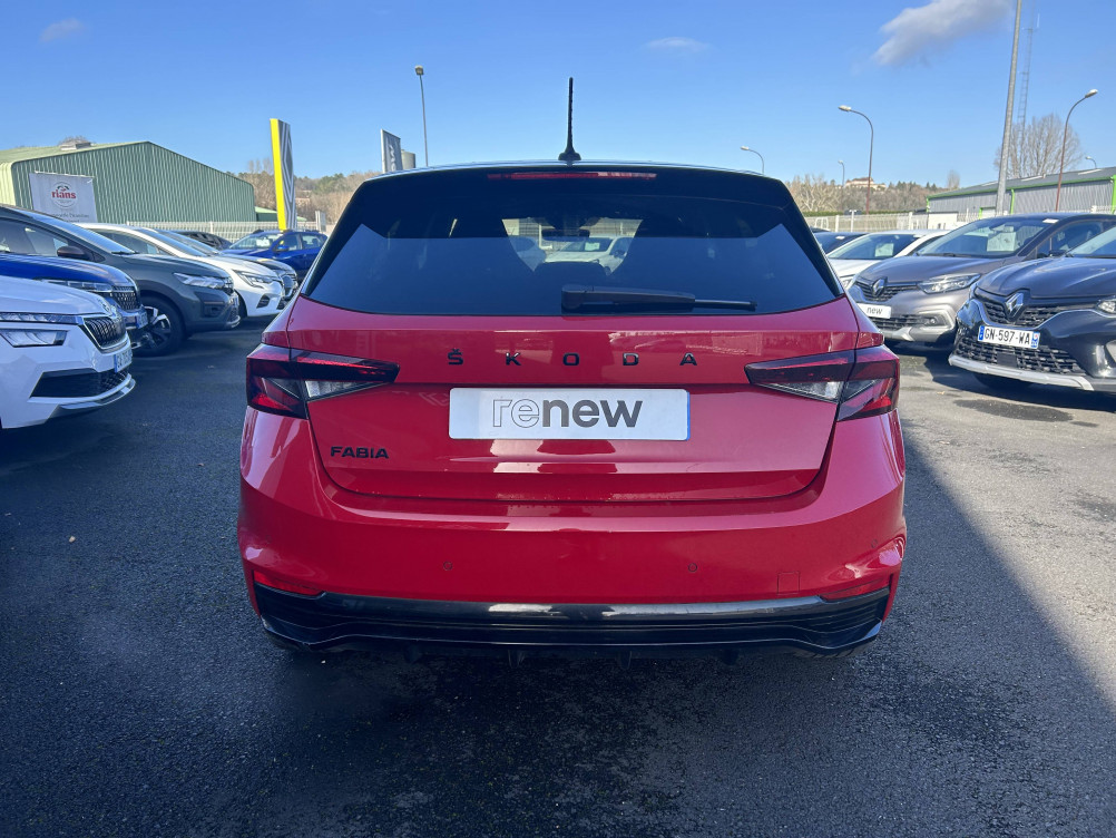 Acheter Skoda Fabia Fabia 1.5 TSI 150 ch DSG7 Monte-Carlo 5p occasion dans les concessions du Groupe Faurie