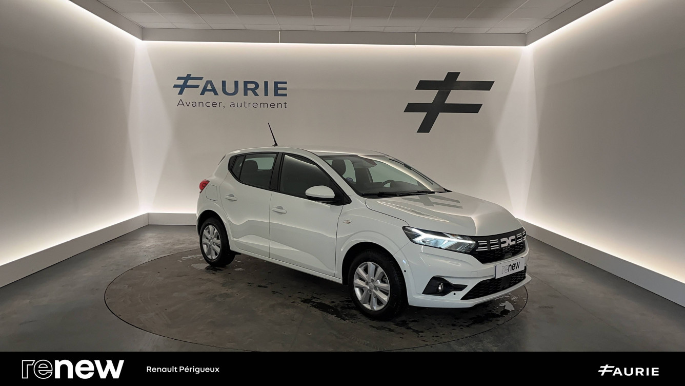 Acheter Dacia Sandero Sandero ECO-G 100 Expression 5p occasion dans les concessions du Groupe Faurie