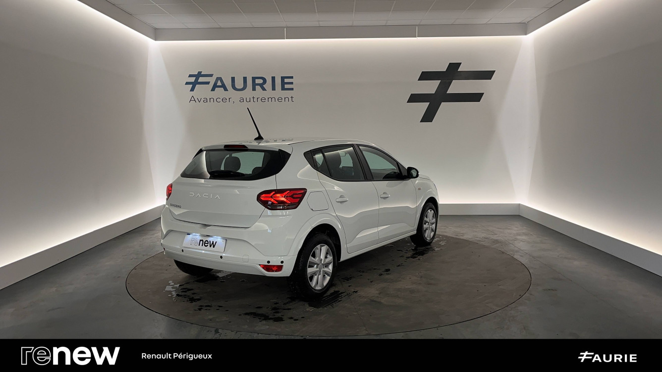 Acheter Dacia Sandero Sandero ECO-G 100 Expression 5p occasion dans les concessions du Groupe Faurie