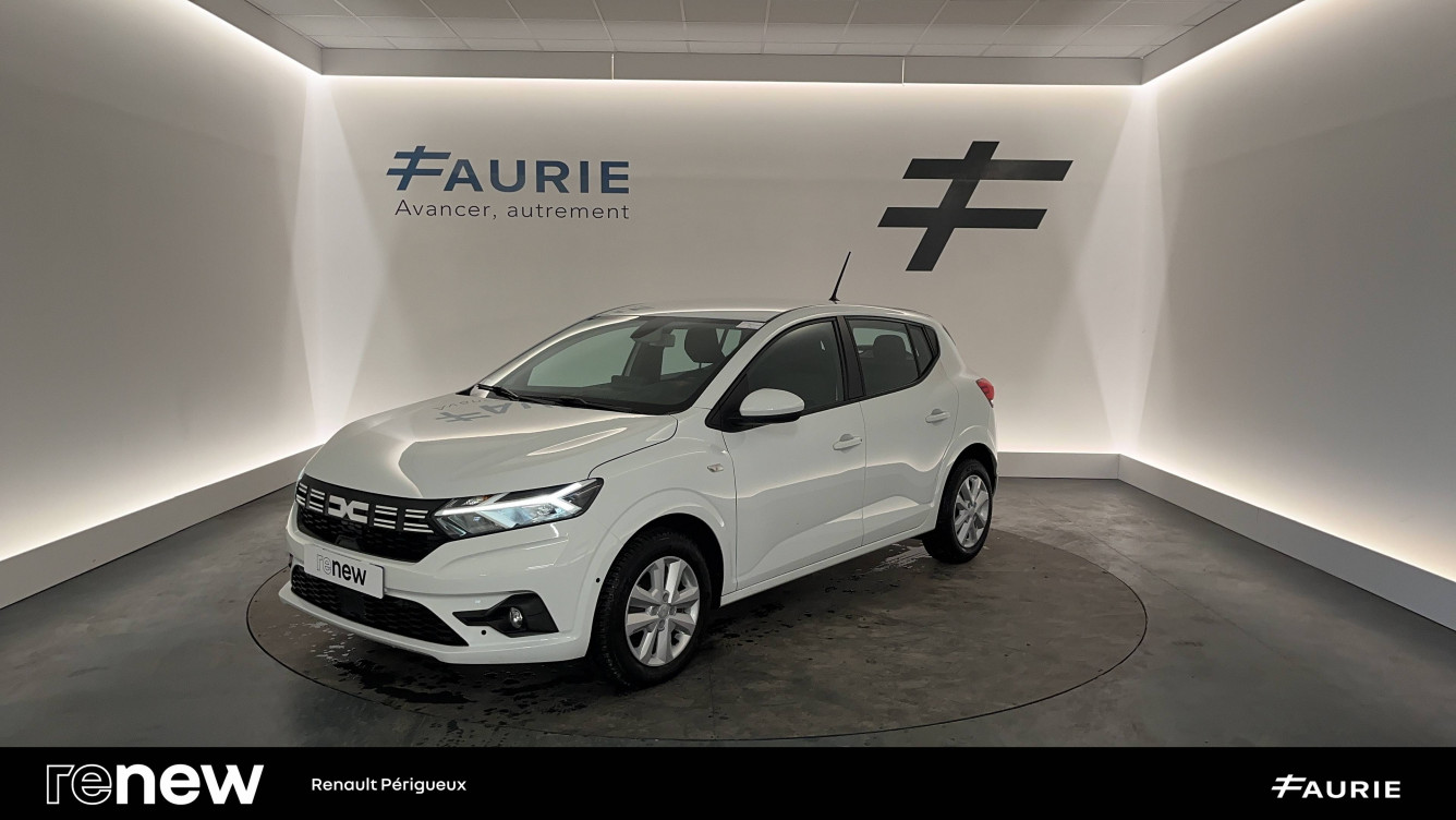 Acheter Dacia Sandero Sandero ECO-G 100 Expression 5p occasion dans les concessions du Groupe Faurie