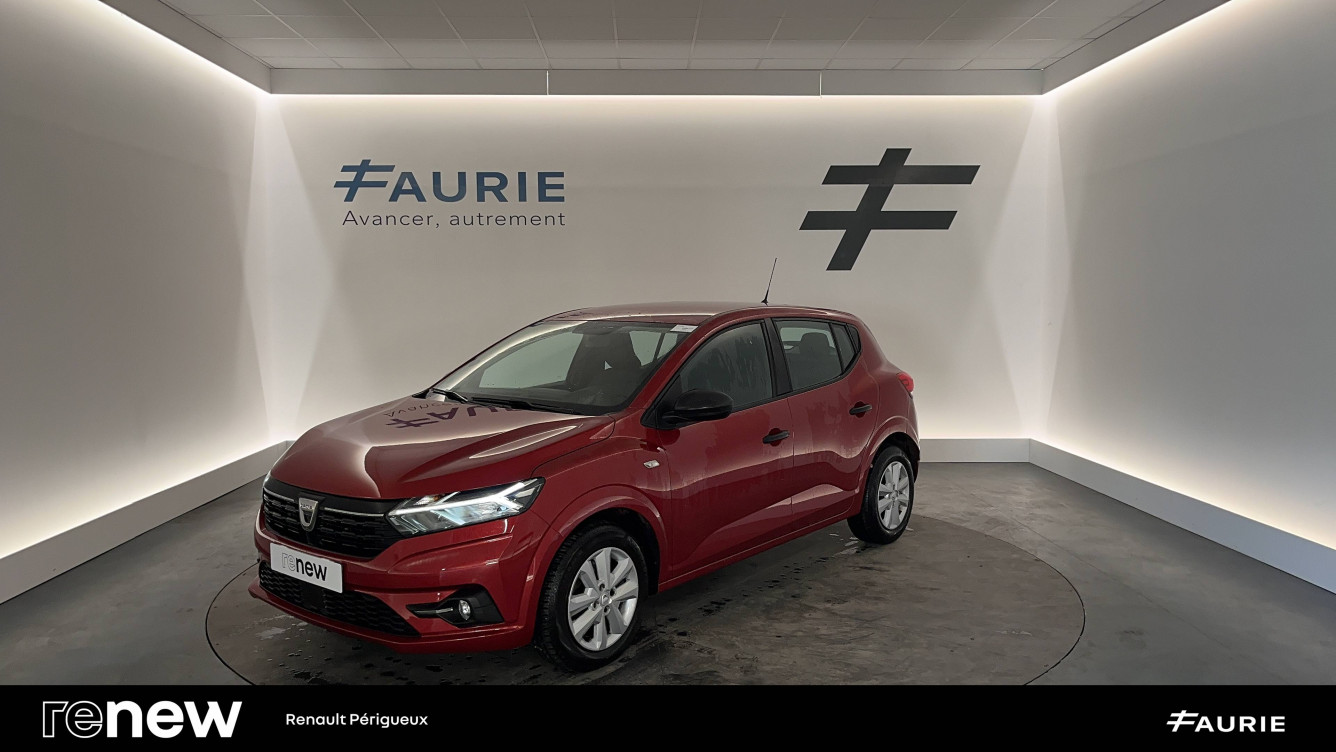 Acheter Dacia Sandero Sandero SCe 65 Essentiel 5p occasion dans les concessions du Groupe Faurie