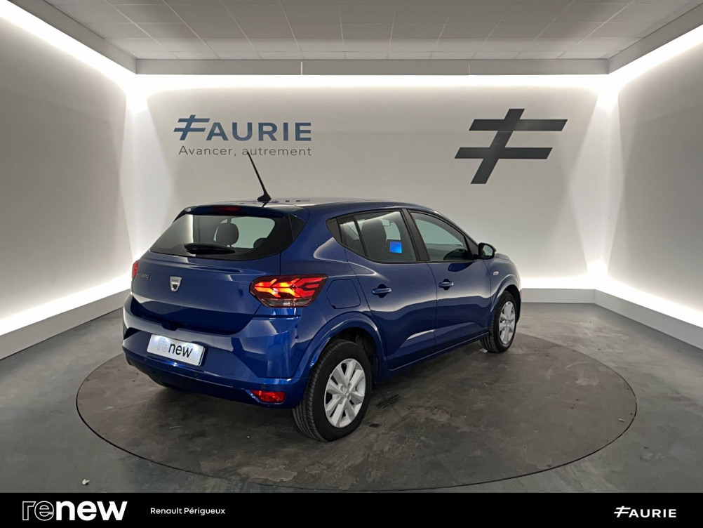 Acheter Dacia Sandero Sandero ECO-G 100 - 22 Confort 5p occasion dans les concessions du Groupe Faurie