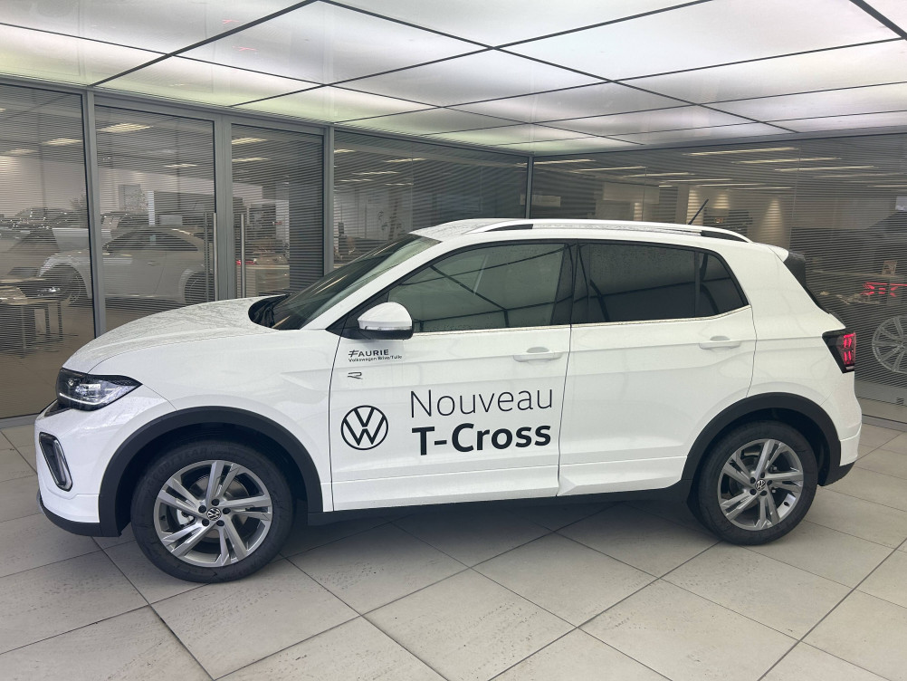 Acheter Volkswagen T-Cross T-Cross 1.5 TSI 150 Start/Stop DSG7 R-Line 5p neuf dans les concessions du Groupe Faurie