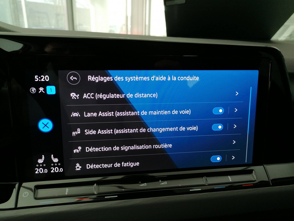 Acheter Volkswagen Golf Golf 1.5 eTSI OPF 130 DSG7 Style 5p occasion dans les concessions du Groupe Faurie