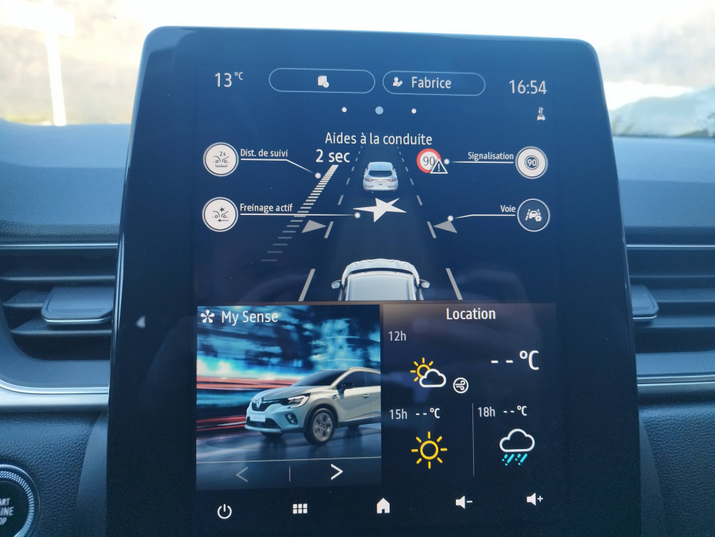 Acheter Renault Captur 2 Captur Blue dCi 115 EDC Intens 5p occasion dans les concessions du Groupe Faurie