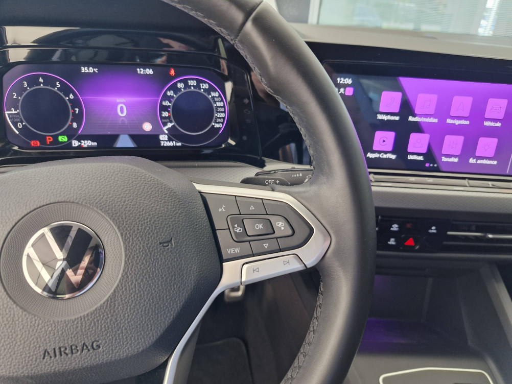 Acheter Volkswagen Golf Golf 1.0 eTSI OPF 110 DSG7 Active 5p occasion dans les concessions du Groupe Faurie