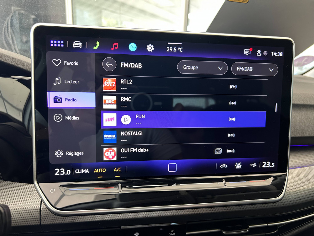 Acheter Volkswagen Golf Golf 1.5 eTSI EVO2 116 DSG7 Style 5p occasion dans les concessions du Groupe Faurie