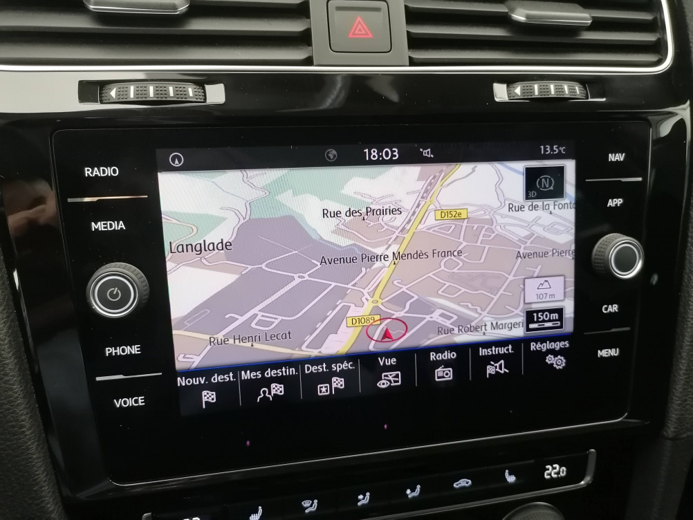 Acheter Volkswagen Golf Golf 1.5 TSI 150 EVO BlueMotion Technology Connect 5p occasion dans les concessions du Groupe Faurie