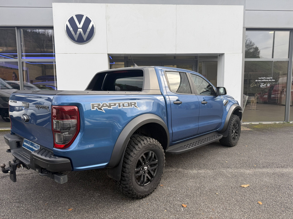 Acheter Ford Ranger RANGER DOUBLE CABINE 2.0 ECOBLUE 213 BV10 RAPTOR 4p occasion dans les concessions du Groupe Faurie
