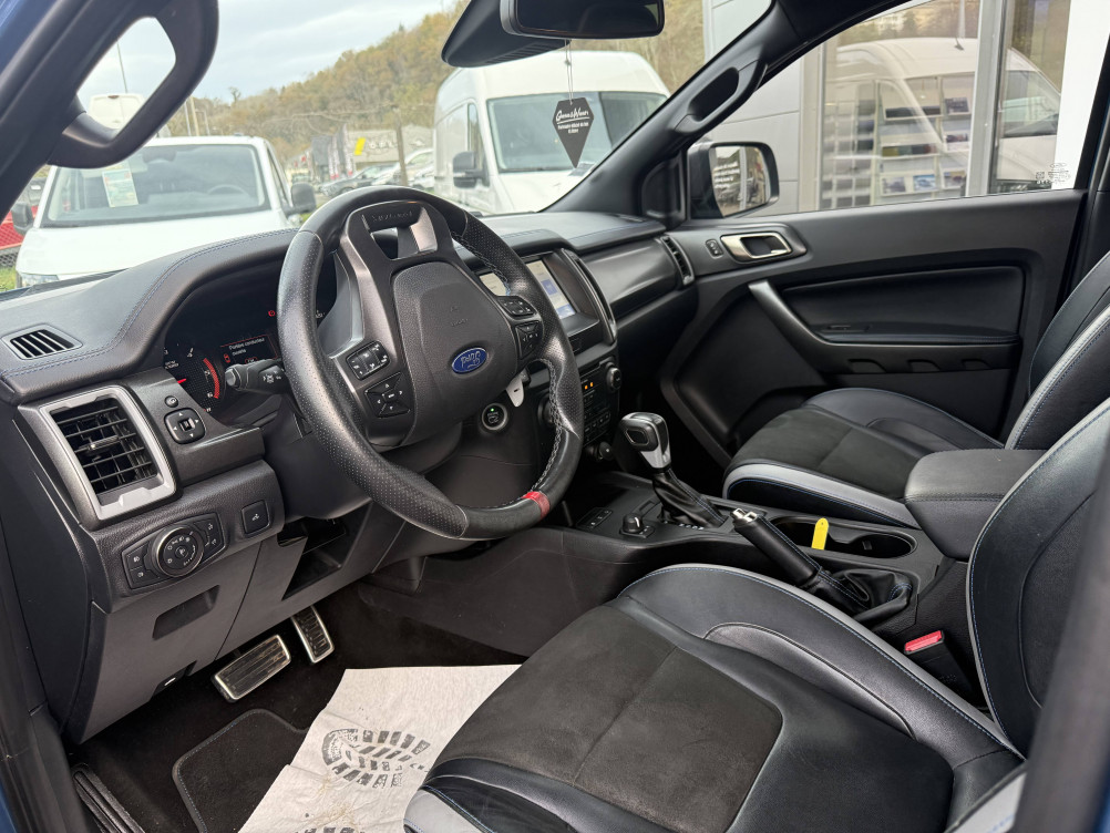 Acheter Ford Ranger RANGER DOUBLE CABINE 2.0 ECOBLUE 213 BV10 RAPTOR 4p occasion dans les concessions du Groupe Faurie