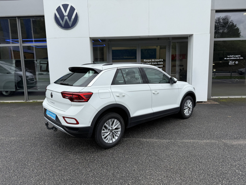 Acheter Volkswagen T-Roc T-Roc 1.0 TSI 110 Start/Stop BVM6 Life 5p occasion dans les concessions du Groupe Faurie