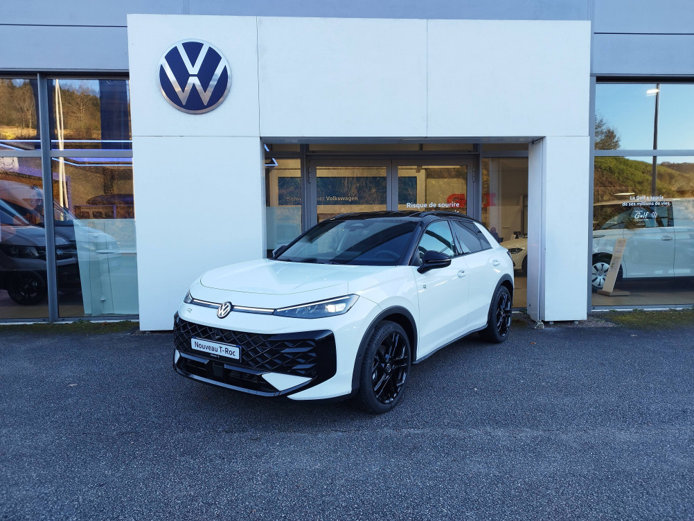 Acheter Volkswagen T-Roc T-Roc 1.5 eTSI EVO2 Hybrid 150 ch DSG7 R-Line 5p neuf dans les concessions du Groupe Faurie