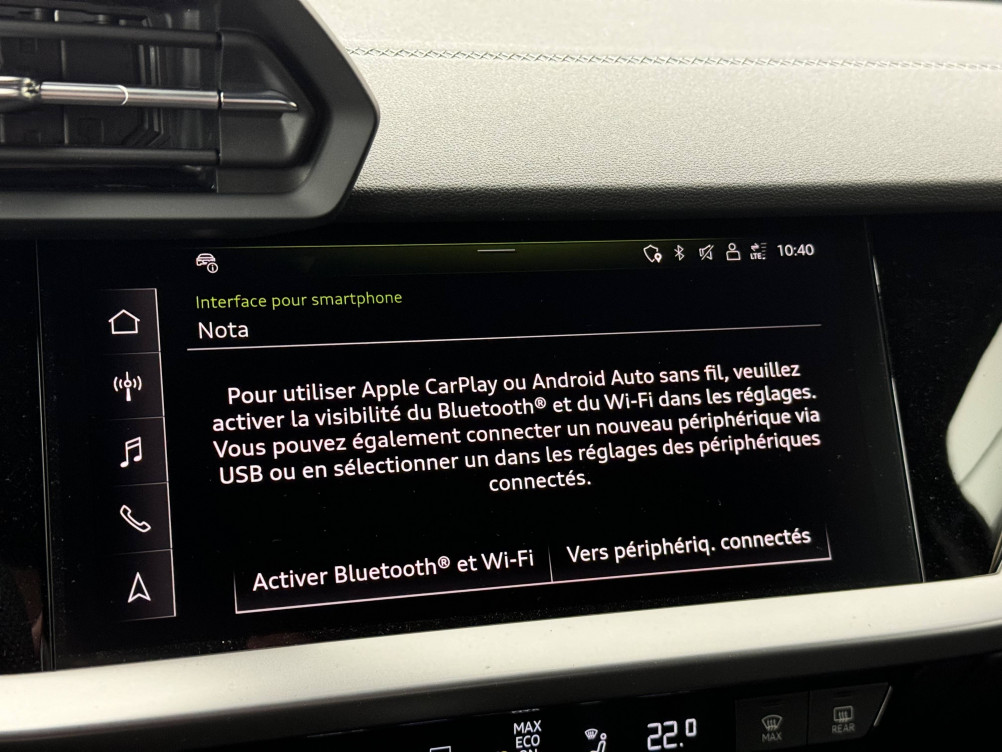 Acheter Audi A3 A3 Sportback 40 TFSIe 204 S tronic 6 S Line 5p neuf dans les concessions du Groupe Faurie