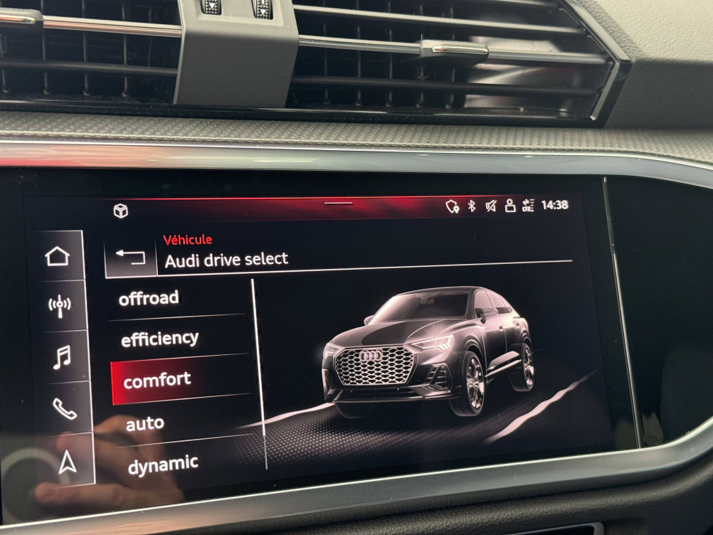 Acheter Audi Q3 Q3 Sportback 35 TFSI 150 ch S tronic 7 S line 5p neuf dans les concessions du Groupe Faurie