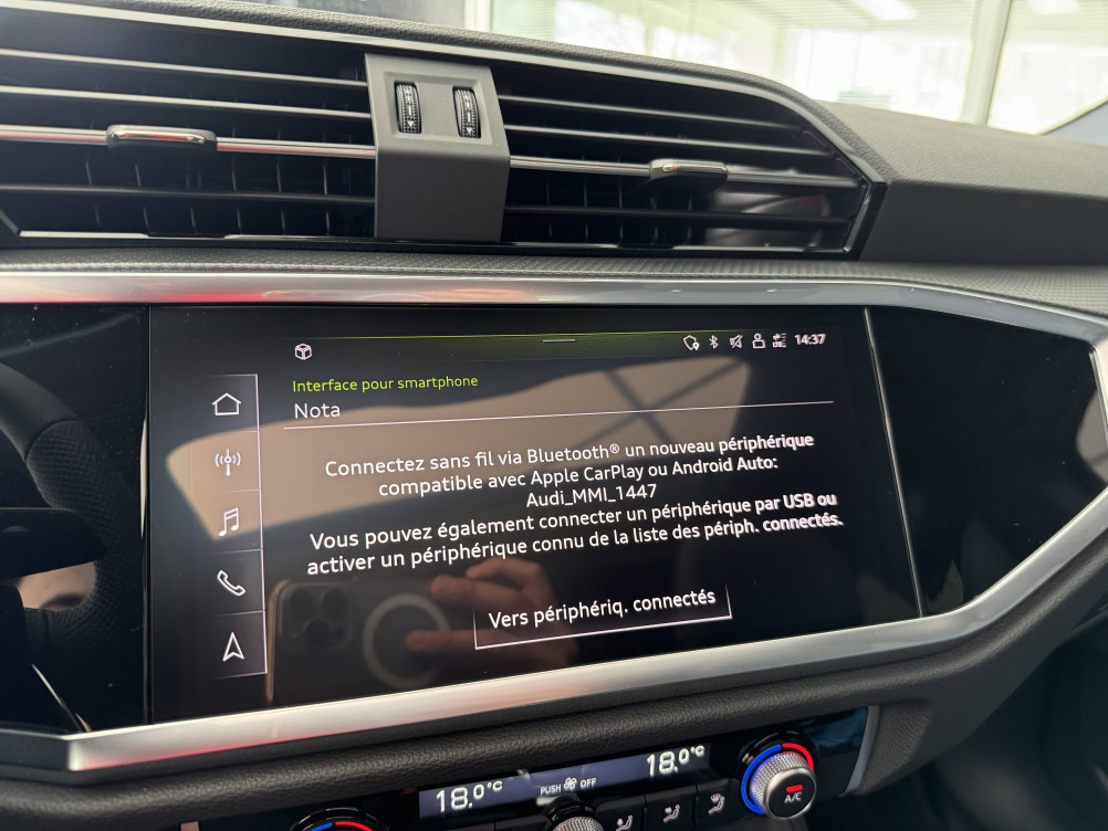 Acheter Audi Q3 Q3 Sportback 35 TFSI 150 ch S tronic 7 S line 5p neuf dans les concessions du Groupe Faurie
