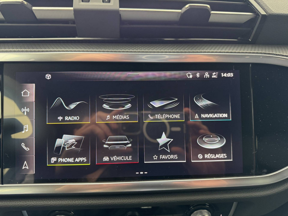 Acheter Audi Q3 Q3 35 TFSI 150 ch S tronic 7 Black Edition 5p neuf dans les concessions du Groupe Faurie
