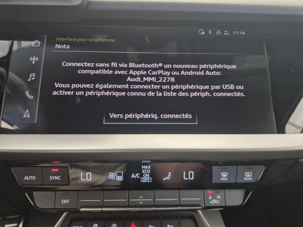 Acheter Audi A3 A3 Sportback 40 TFSI 190 S tronic 7 Quattro S Line 5p occasion dans les concessions du Groupe Faurie