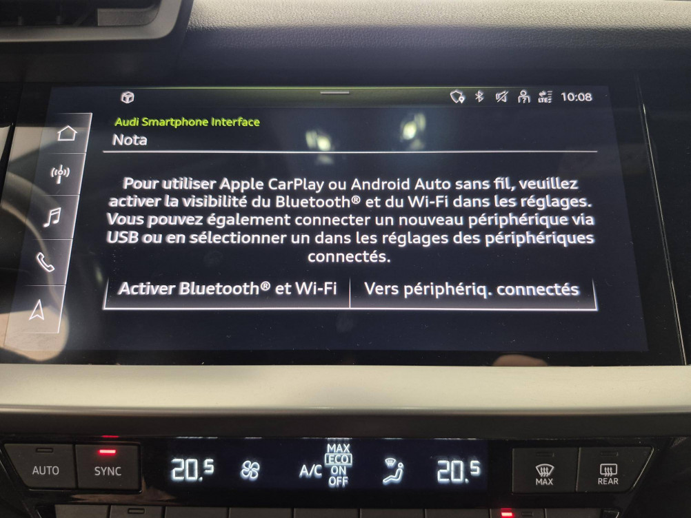 Acheter Audi A3 A3 Sportback 40 TFSIe 204 S tronic 6 Design 5p occasion dans les concessions du Groupe Faurie