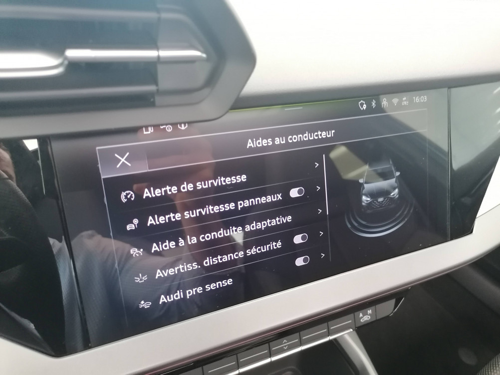 Acheter Audi A3 A3 Sportback TDI 150 S tronic 7 S line 5p occasion dans les concessions du Groupe Faurie