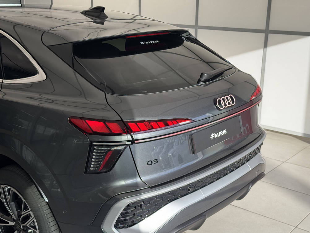 Acheter Audi Q3 Q3 Sportback e-hybrid 272 ch S tronic 6 S line 5p neuf dans les concessions du Groupe Faurie