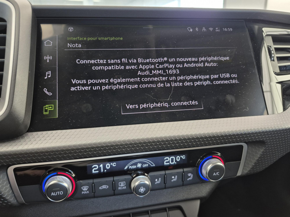 Acheter Audi A1 Sportback A1 Sportback 30 TFSI 116 ch S tronic 7 Design 5p occasion dans les concessions du Groupe Faurie