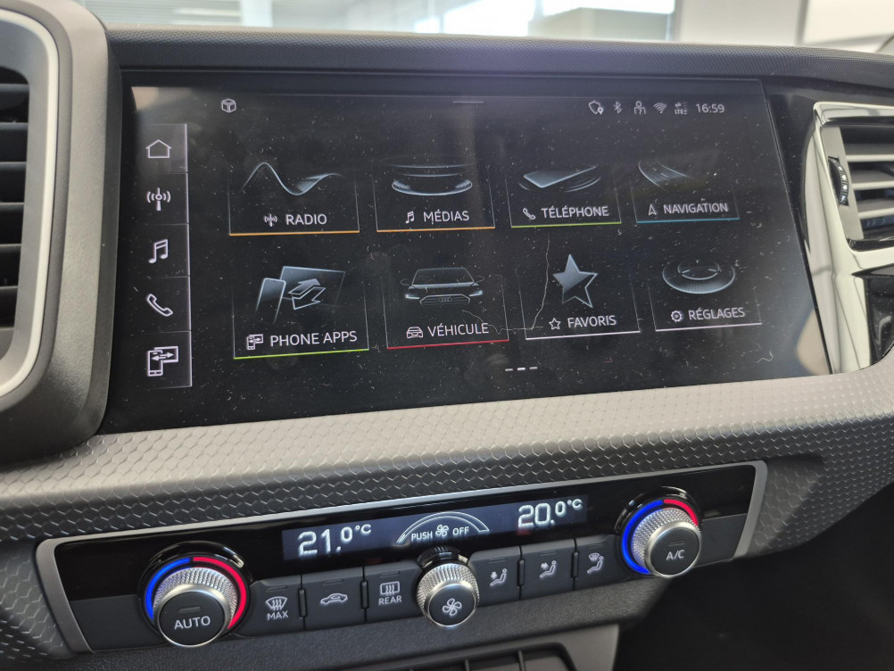 Acheter Audi A1 Sportback A1 Sportback 30 TFSI 116 ch S tronic 7 Design 5p occasion dans les concessions du Groupe Faurie