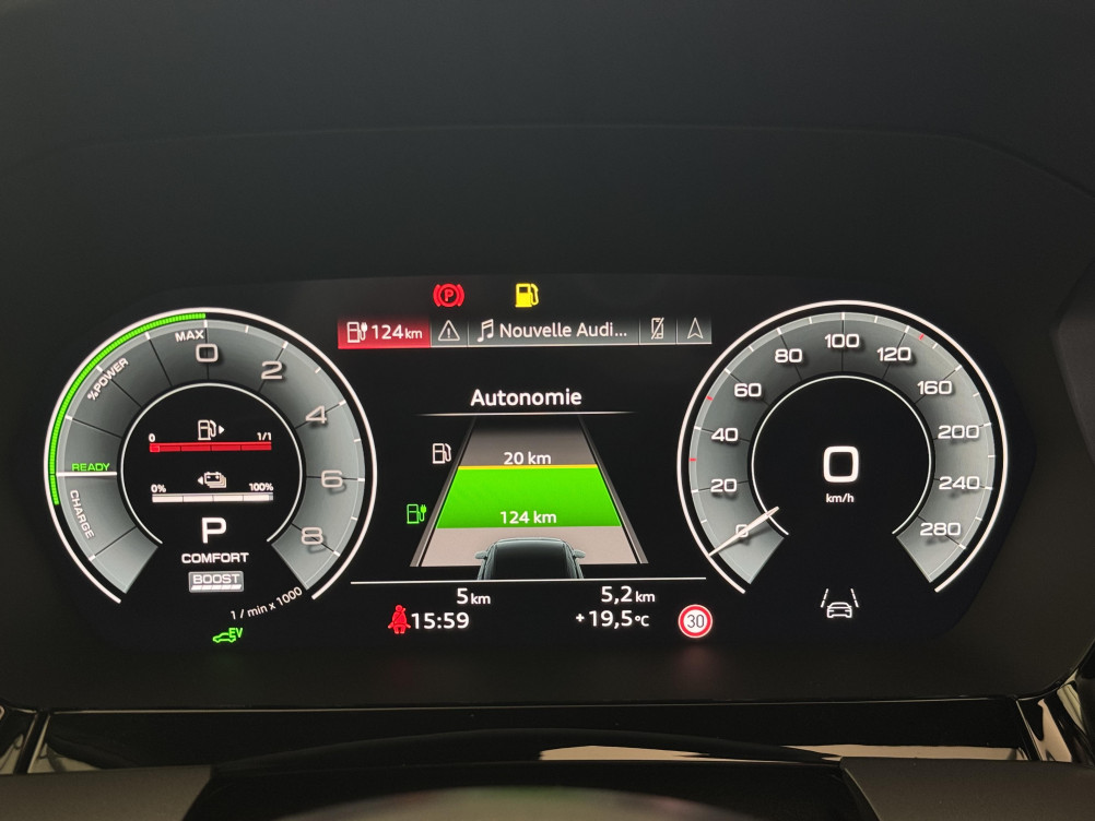 Acheter Audi A3 Sportback A3 Sportback TFSI e Hybride rechargeable 204 S tronic 6 S line 5p neuf dans les concessions du Groupe Faurie