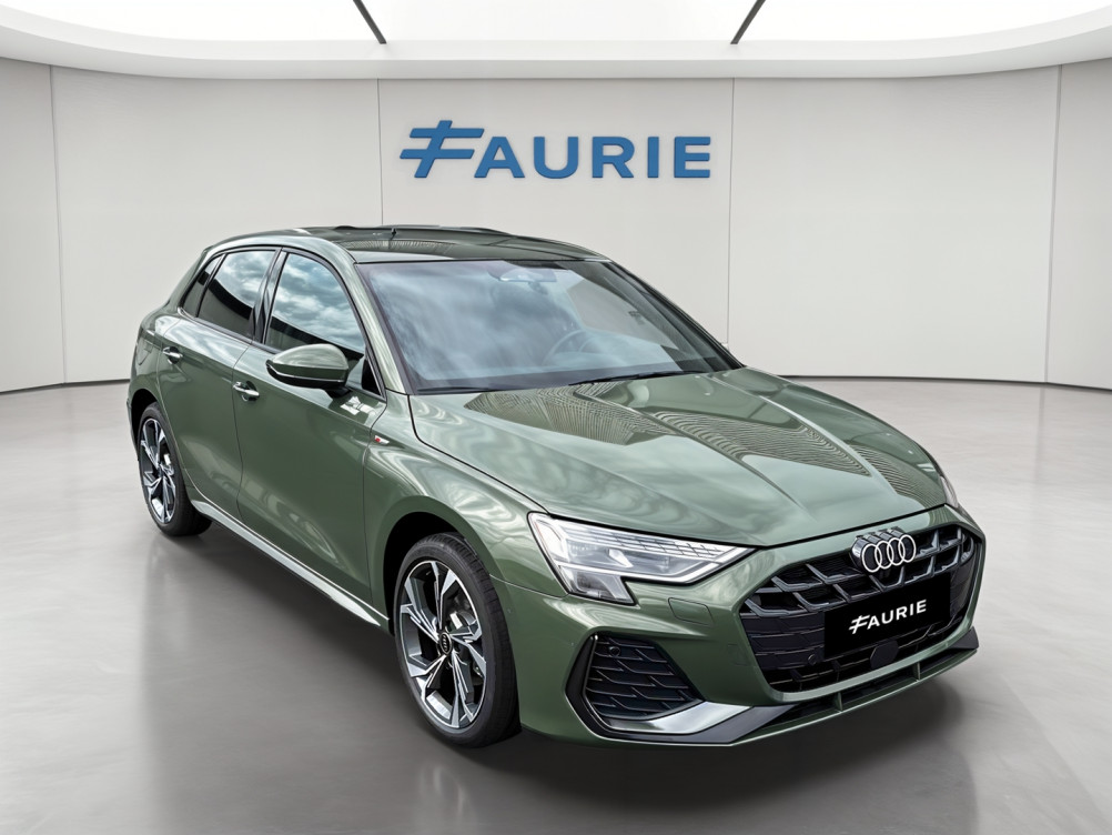 Acheter Audi A3 Sportback A3 Sportback TFSI Mild Hybrid 150 S tronic 7 S line 5p neuf dans les concessions du Groupe Faurie