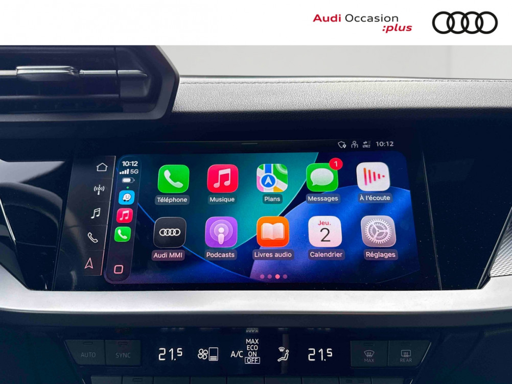 Acheter Audi A3 Sportback A3 Sportback 35 TFSI Mild Hybrid 150 S tronic 7 S Line 5p occasion dans les concessions du Groupe Faurie