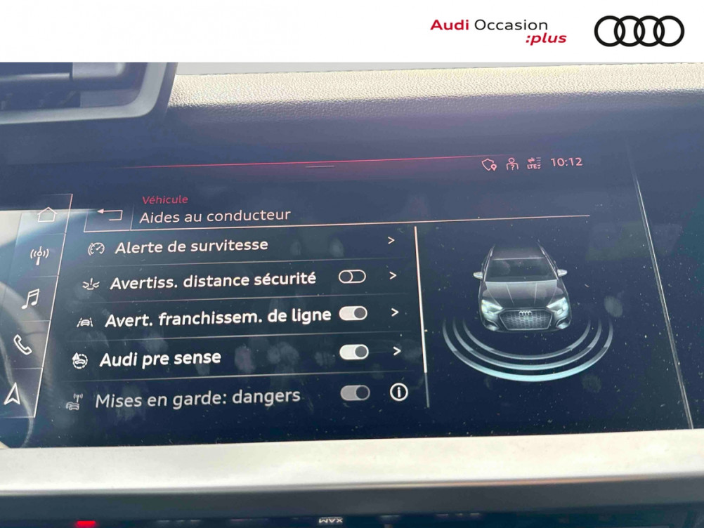 Acheter Audi A3 Sportback A3 Sportback 35 TFSI Mild Hybrid 150 S tronic 7 S Line 5p occasion dans les concessions du Groupe Faurie