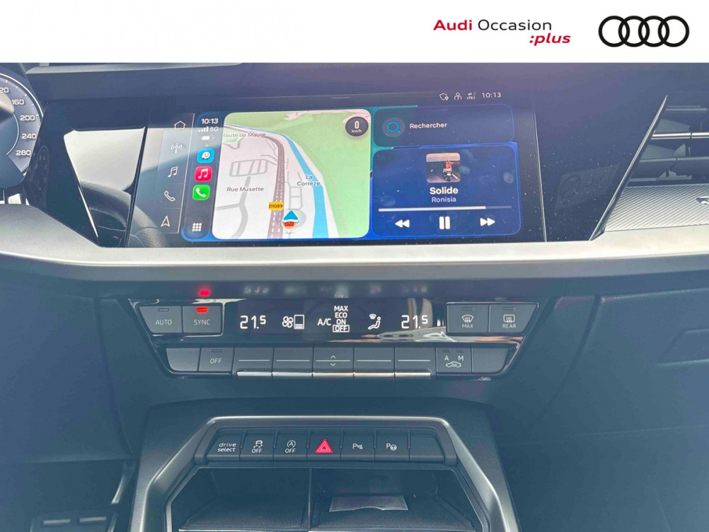 Acheter Audi A3 Sportback A3 Sportback 35 TFSI Mild Hybrid 150 S tronic 7 S Line 5p occasion dans les concessions du Groupe Faurie