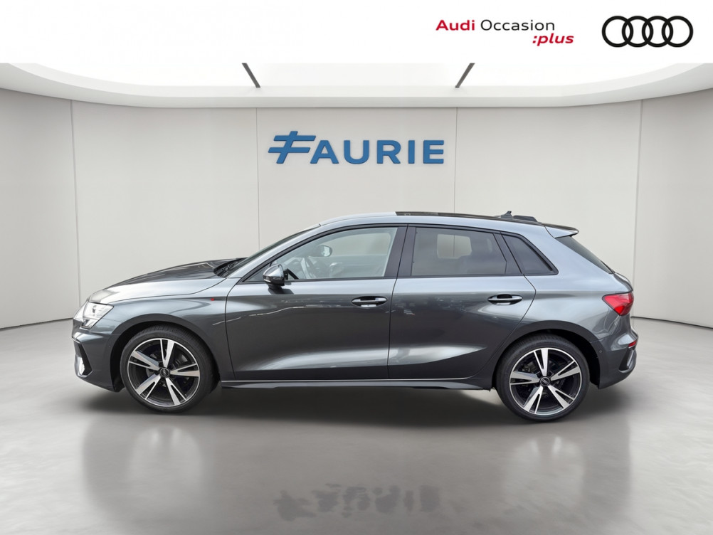 Acheter Audi A3 Sportback A3 Sportback 35 TFSI Mild Hybrid 150 S tronic 7 S Line 5p occasion dans les concessions du Groupe Faurie