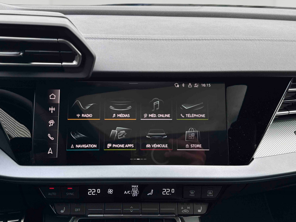 Acheter Audi A3 Sportback A3 Sportback TFSI Mild Hybrid 150 S tronic 7 S line 5p neuf dans les concessions du Groupe Faurie